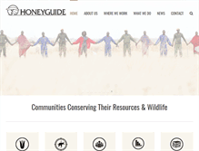 Tablet Screenshot of honeyguide.org